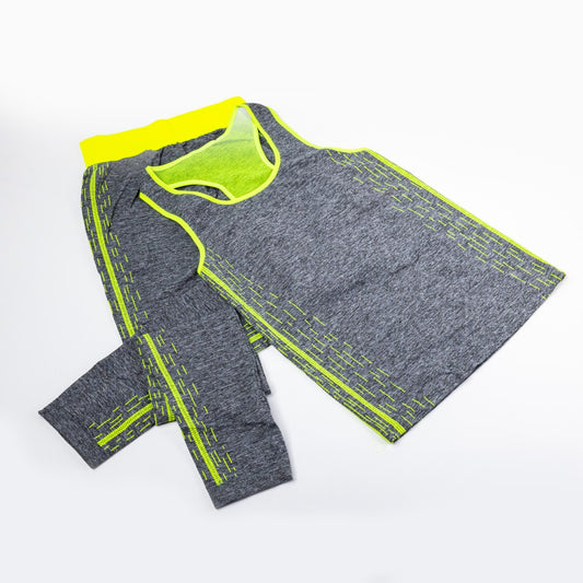 طقم رياضي نسائي سيملس من Athlete Home - ليجنز هاي ويست وتوب رياضي لليوجا، الجيم، والتمارين عالية الشدة