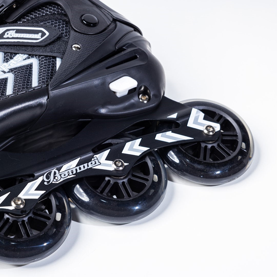 Athlete Home Professional Inline Fitness Skates - High-Performance Rollerblades with Durable Aluminum Frame and Triple-Lock Support for Ultimate Outdoor Cardio & Strength Training in Egypt