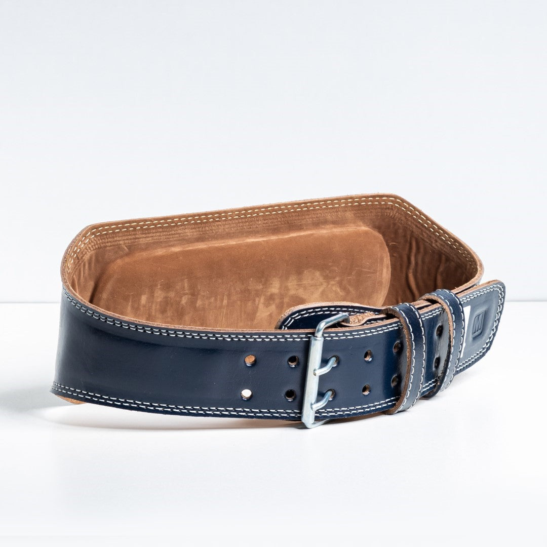 Cost Effective Half Genuine Leather Powerlifting Belt: 4mm Support for Men and Women - Ultimate Weight Training Gear