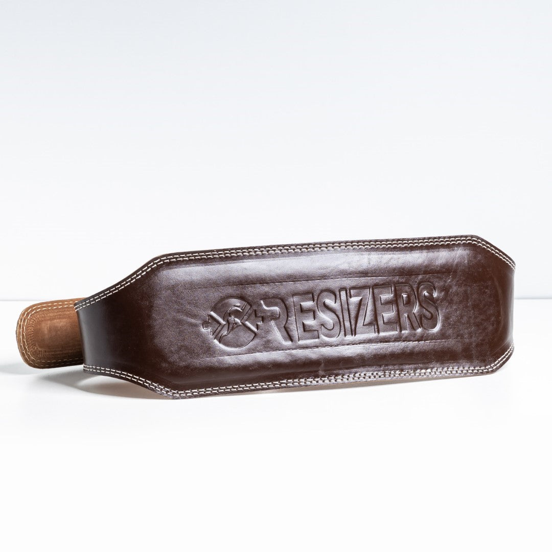 Cost Effective Half Genuine Leather Powerlifting Belt: 4mm Support for Men and Women - Ultimate Weight Training Gear