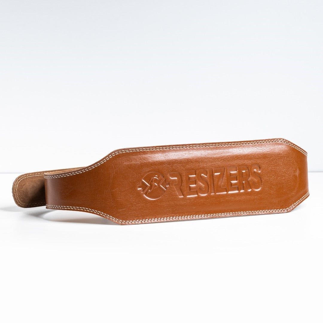 Cost Effective Half Genuine Leather Powerlifting Belt: 4mm Support for Men and Women - Ultimate Weight Training Gear
