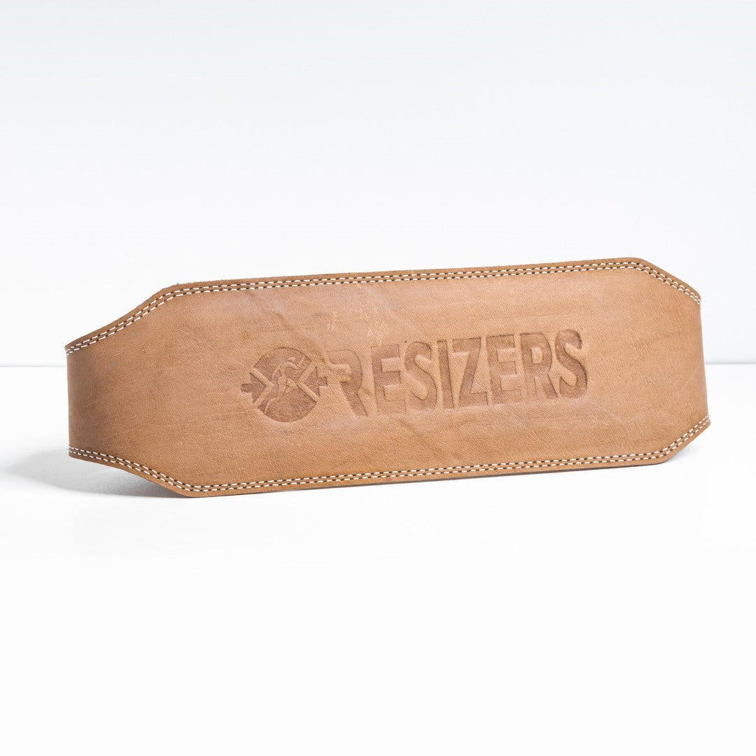 Cost Effective Half Genuine Leather Powerlifting Belt: 4mm Support for Men and Women - Ultimate Weight Training Gear