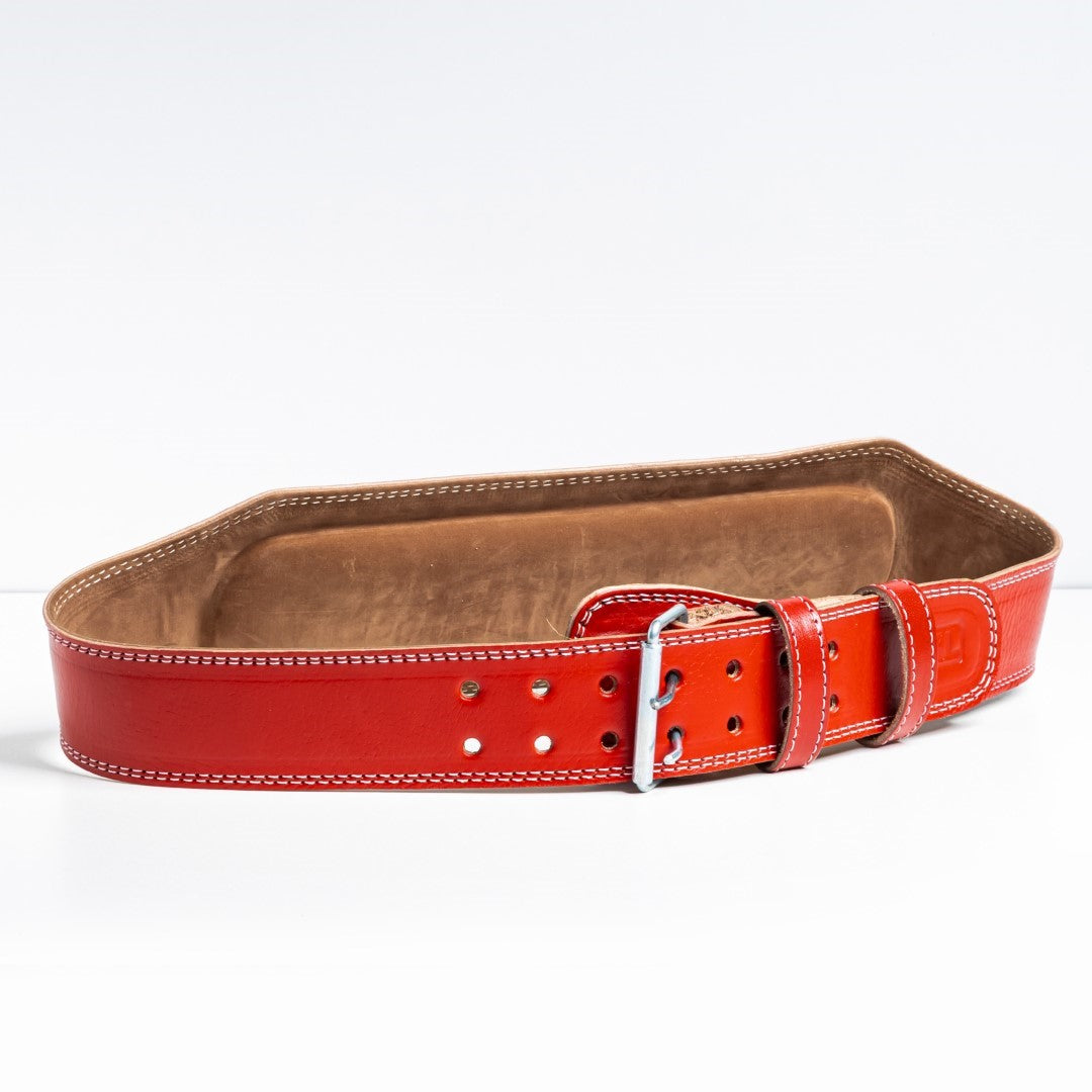 Cost Effective Half Genuine Leather Powerlifting Belt: 4mm Support for Men and Women - Ultimate Weight Training Gear