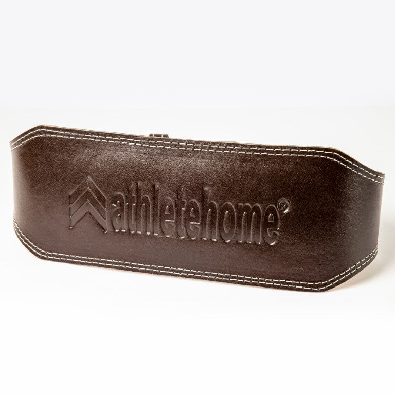 Padded Leather Weightlifting Belt: Durable Support Belt for Men and Women - Perfect for Bodybuilding
