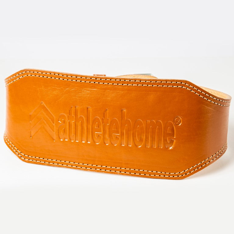 Padded Leather Weightlifting Belt: Durable Support Belt for Men and Women - Perfect for Bodybuilding