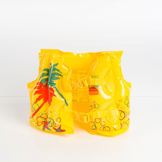 سترة سباحة للأطفال من Athlete Home | عوامة لتعليم السباحة آمنة للصغار | مساعد سباحة متين ومريح للمسبح والشاطئ بأبازيم قوية