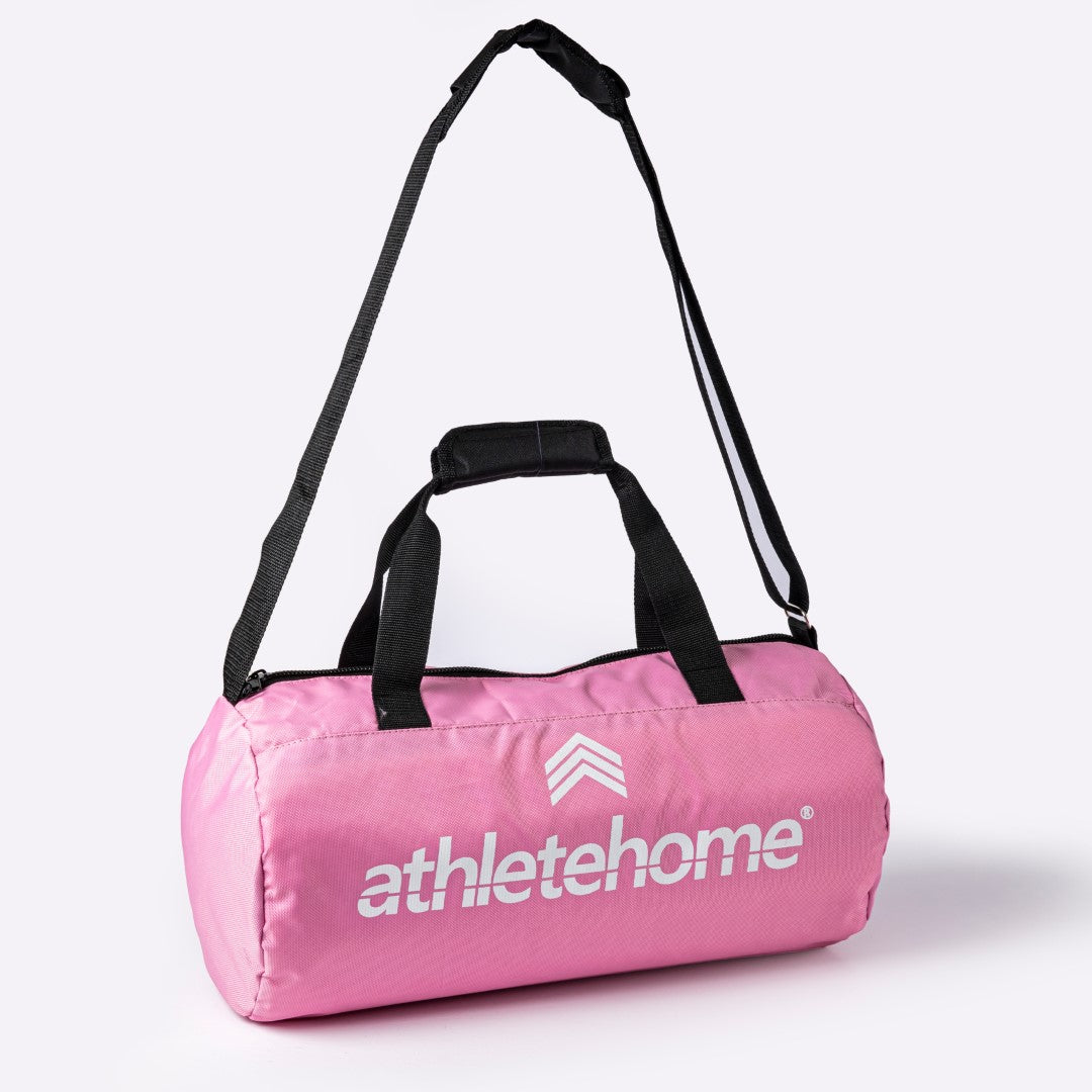 حقيبة رياضية أسطوانية صغيرة من Athlete Home | حقيبة رياضية صغيرة خفيفة الوزن ومتينة شنطه كروس | مثالية للياقة البدنية والسفر