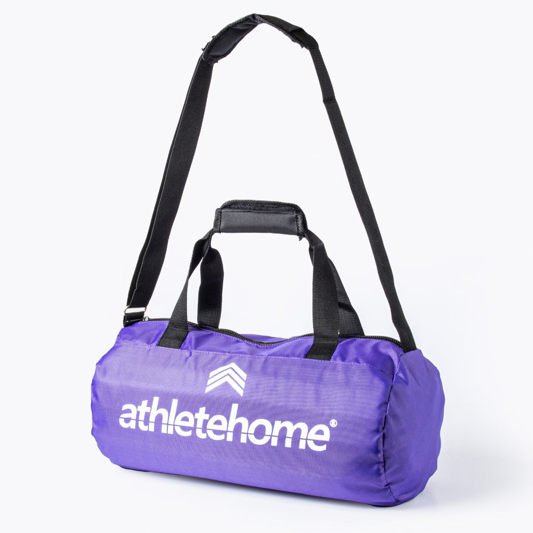 حقيبة رياضية أسطوانية صغيرة من Athlete Home | حقيبة رياضية صغيرة خفيفة الوزن ومتينة شنطه كروس | مثالية للياقة البدنية والسفر