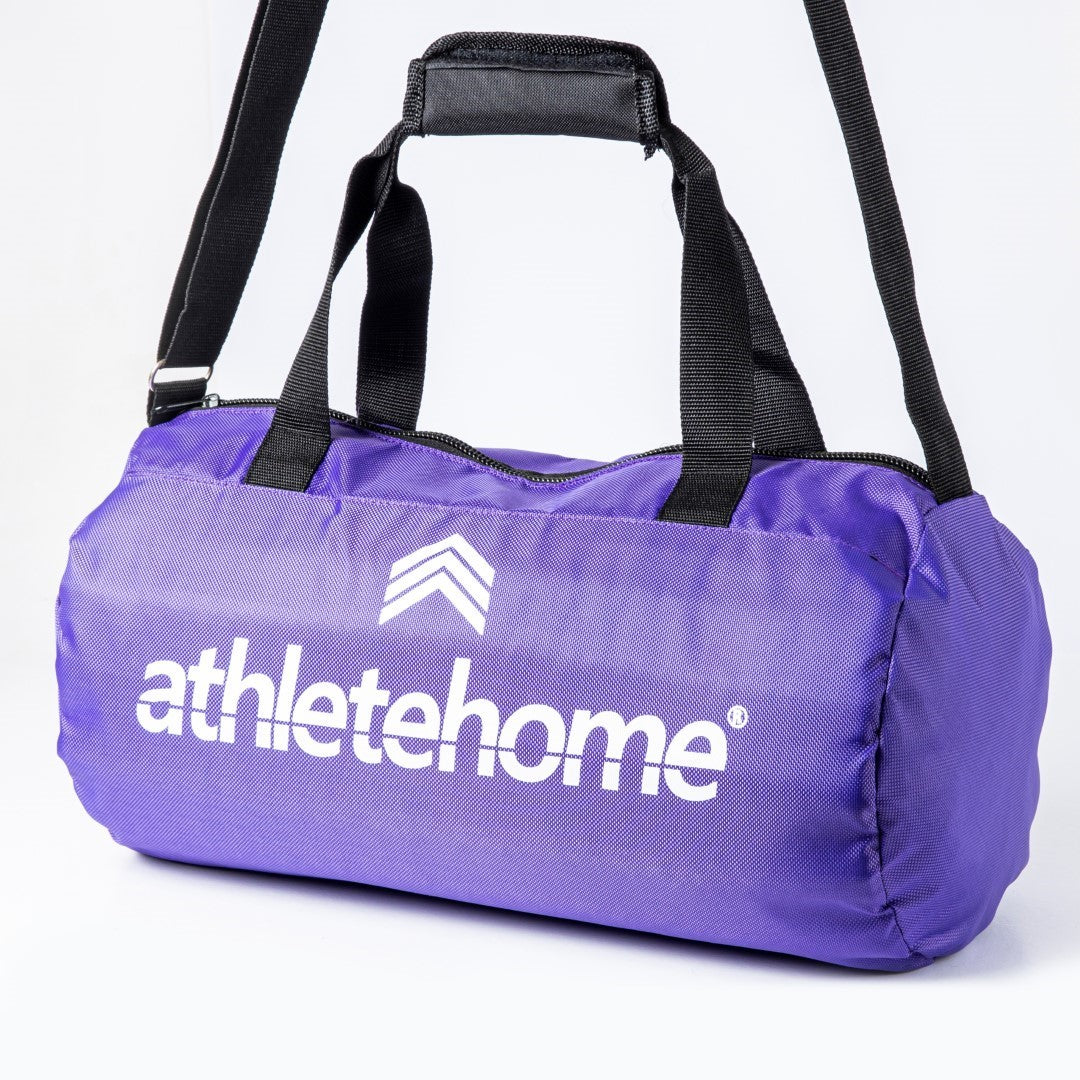 حقيبة رياضية أسطوانية صغيرة من Athlete Home | حقيبة رياضية صغيرة خفيفة الوزن ومتينة شنطه كروس | مثالية للياقة البدنية والسفر
