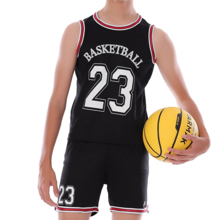 Athlete Home "Hoops Legend" Kids Basketball Kit | Pro-Performance Jersey & Shorts