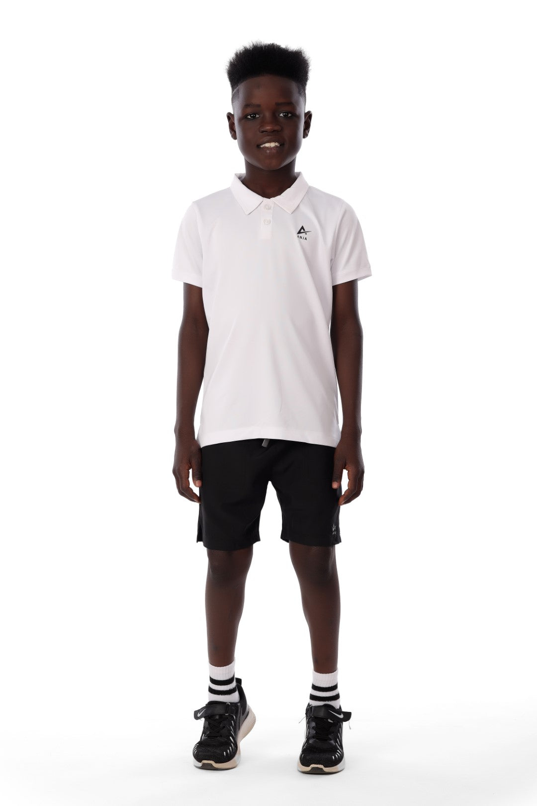 Athlete Home "Young Ace" Kids Performance Set | Breathable Polo Shirt & Athletic Shorts for Active Play