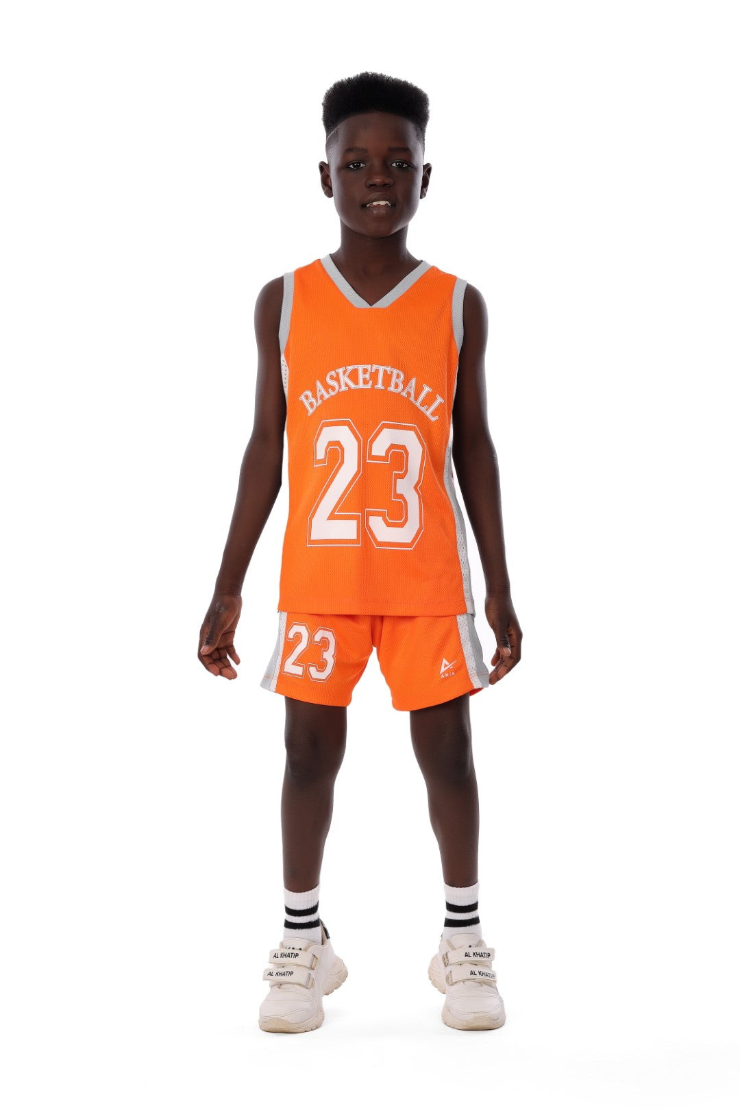 Athlete Home Youth All-Star Basketball Kit – Boys' Performance Jersey & Shorts Set, Breathable Sleeveless Top for Court Dominance