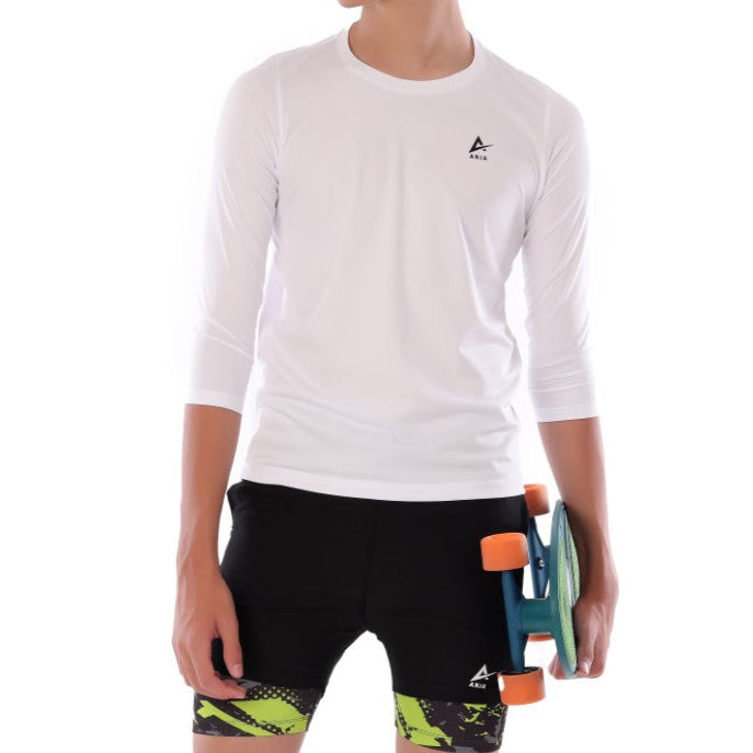 Athlete Home Youth Core Long Sleeve Performance Tee – Girls' Breathable Base Layer Training Shirt, Moisture-Wicking Top for All Sports & Activities