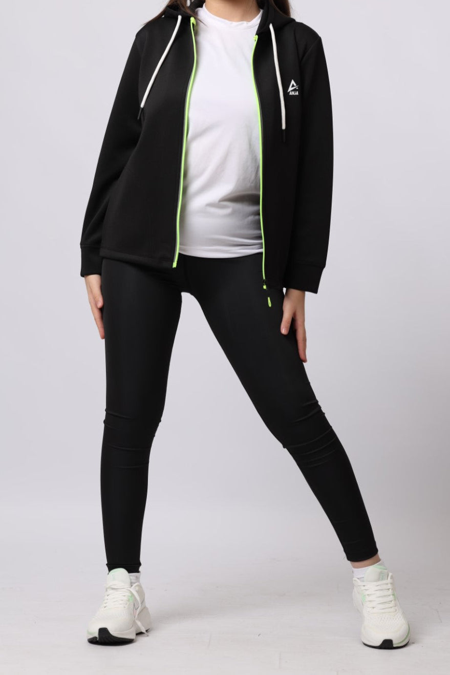 Athlete Home "Adrenaline" Kids 3-Piece Performance Set | Tech Hoodie, Dry-Fit T-Shirt & 2-in-1 Leggings