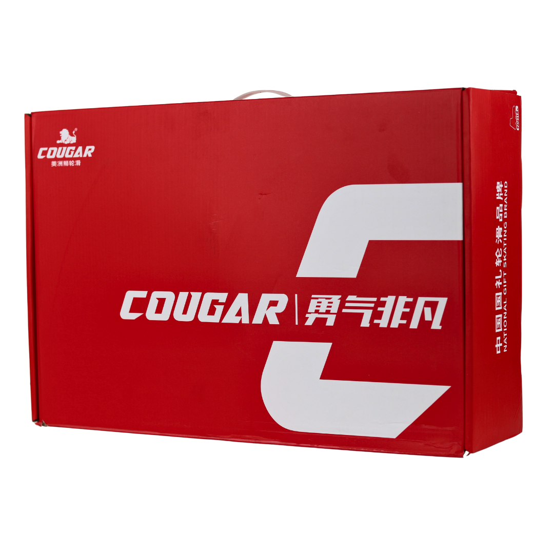 Cougar 509 Professional Inline Skates - High-Performance Hard Boot Skates with 80mm Wheels & ABEC-7 Bearings for Urban Fitness and Freestyle Skating in Egypt