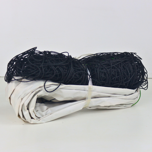 شبكة كرة طائرة احترافية من Athlete Home | شبكة متينة للمنافسات مقاومة للعوامل الجوية | للتدريب في الملاعب المفتوحة والشواطئ والحدائق | مقاسات رسمية ومتانة فائقة