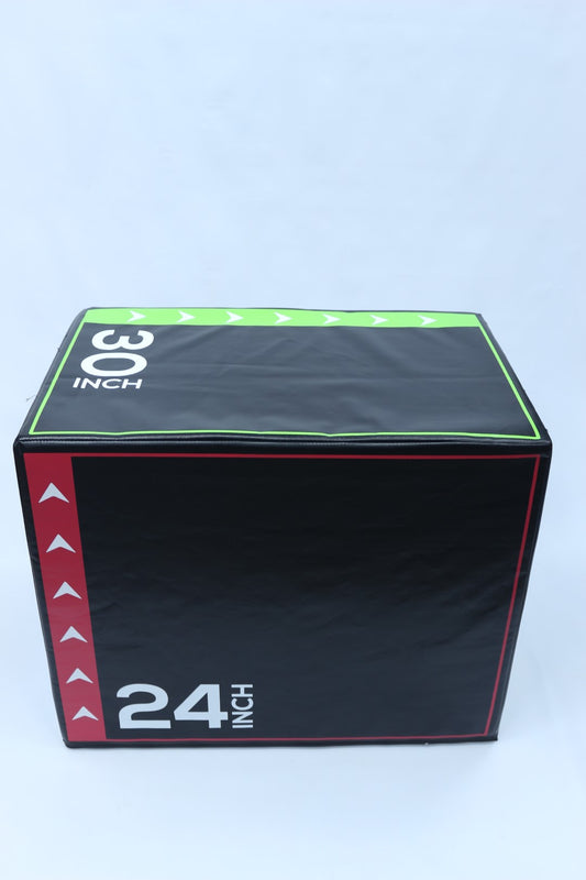 Athlete Home Velocity 3-in-1 Soft Plyo Box | Safe Jump Training Box for CrossFit, HIIT & Explosive Power