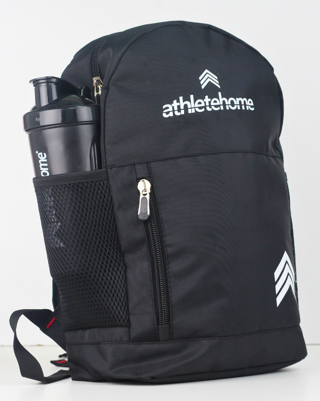 Athlete Home Performance Gym Backpack - Durable Sports & Travel Bag with Padded Straps, Multiple Pockets, and Water Bottle Holder