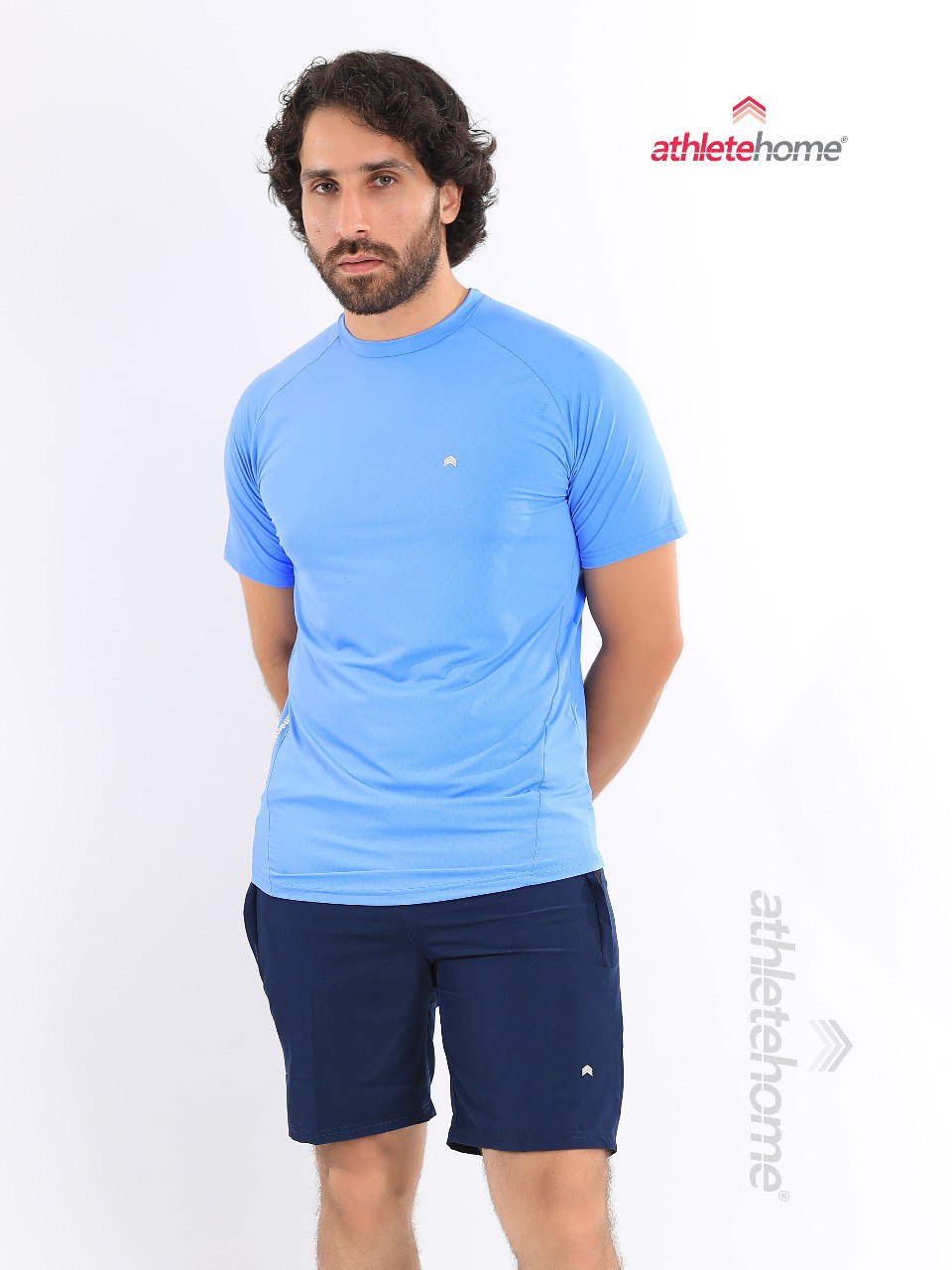 Athlete Home 'Endurance' Men's Essential Workout Set | Moisture-Wicking Performance T-Shirt & Athletic Shorts | For Gym, Training & Running in Egypt