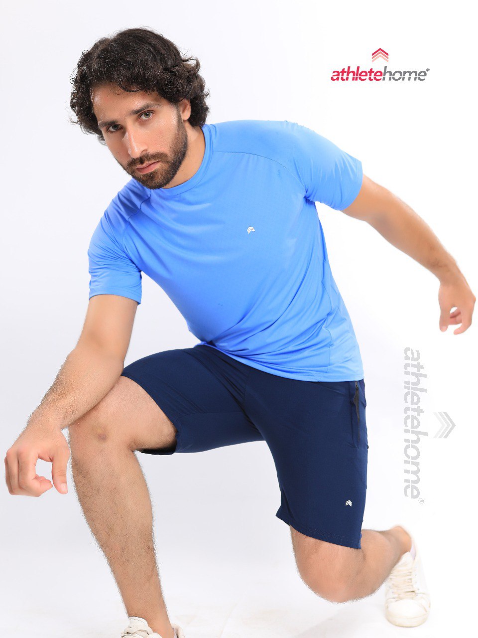 Athlete Home 'Endurance' Men's Essential Workout Set | Moisture-Wicking Performance T-Shirt & Athletic Shorts | For Gym, Training & Running in Egypt