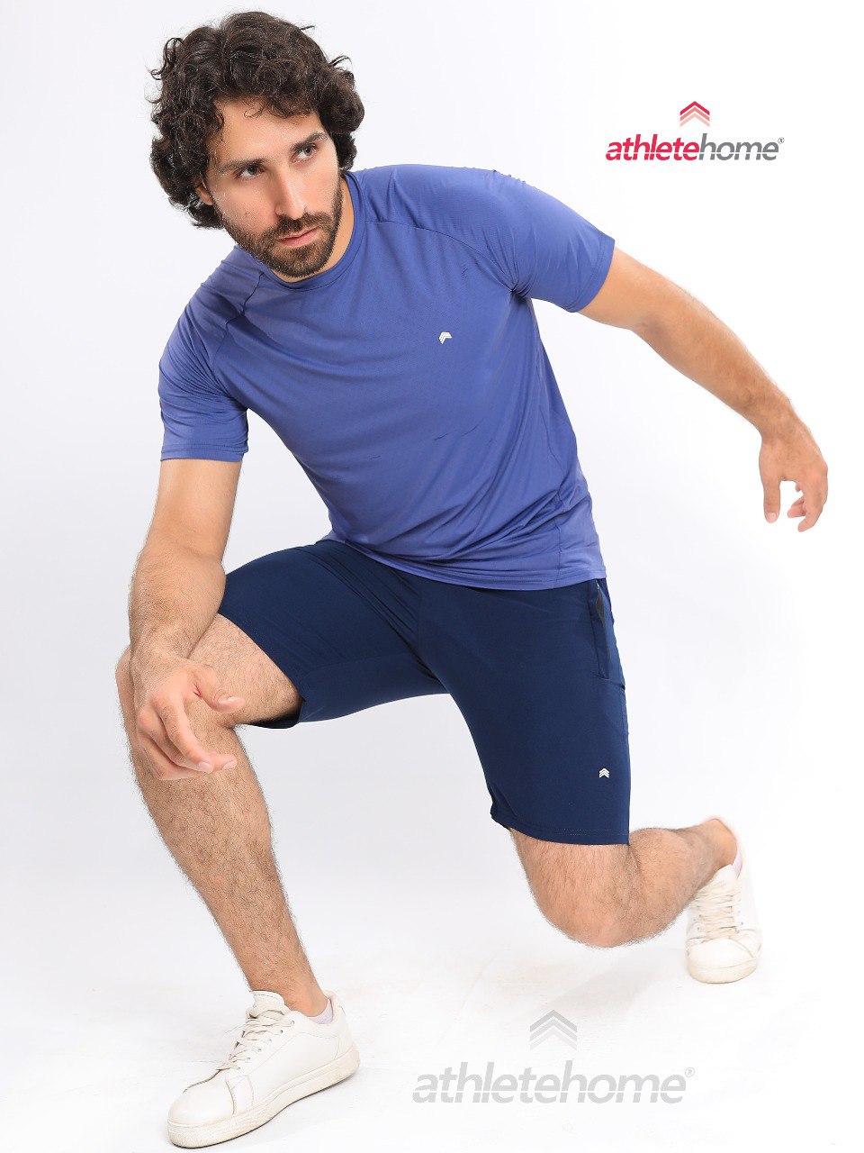 Athlete Home 'Endurance' Men's Essential Workout Set | Moisture-Wicking Performance T-Shirt & Athletic Shorts | For Gym, Training & Running in Egypt