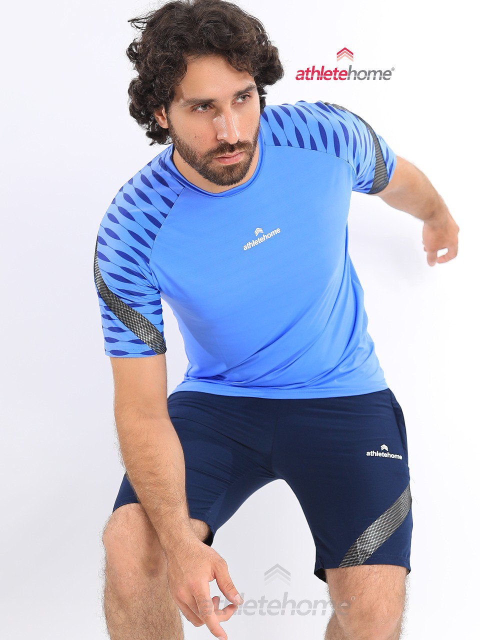 Athlete Home 'Velocity' Men’s Performance Set | Breathable Gym T-Shirt\& Athletic Shorts | For Running, HIIT & Weightlifting in Egypt