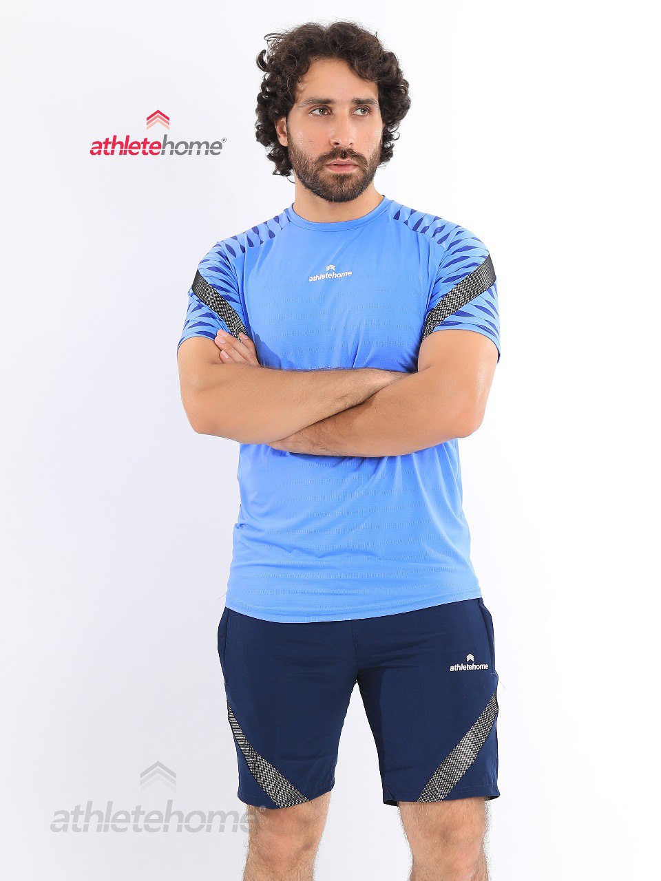 Athlete Home 'Velocity' Men’s Performance Set | Breathable Gym T-Shirt\& Athletic Shorts | For Running, HIIT & Weightlifting in Egypt