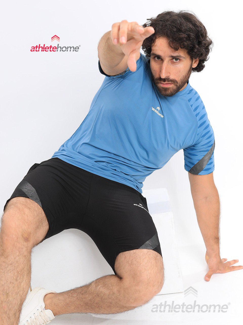 Athlete Home 'Velocity' Men’s Performance Set | Breathable Gym T-Shirt\& Athletic Shorts | For Running, HIIT & Weightlifting in Egypt