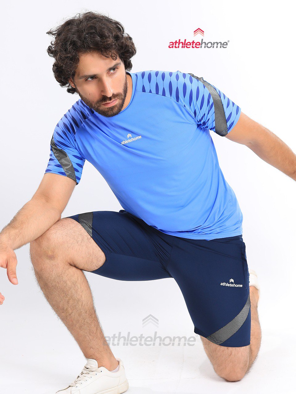 Athlete Home 'Velocity' Men’s Performance Set | Breathable Gym T-Shirt\& Athletic Shorts | For Running, HIIT & Weightlifting in Egypt