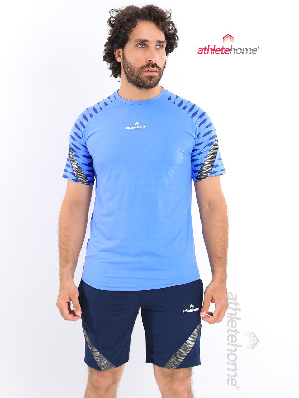 Athlete Home 'Velocity' Men’s Performance Set | Breathable Gym T-Shirt\& Athletic Shorts | For Running, HIIT & Weightlifting in Egypt