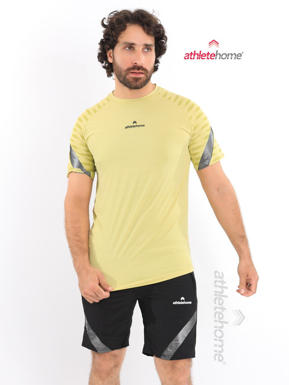 Athlete Home 'Velocity' Men’s Performance Set | Breathable Gym T-Shirt\& Athletic Shorts | For Running, HIIT & Weightlifting in Egypt