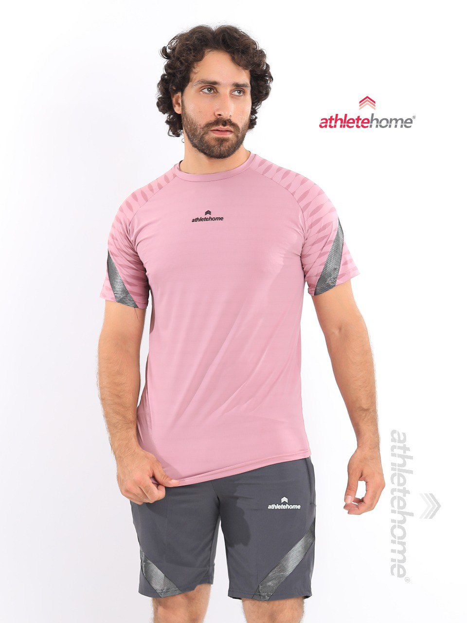 Athlete Home 'Velocity' Men’s Performance Set | Breathable Gym T-Shirt\& Athletic Shorts | For Running, HIIT & Weightlifting in Egypt