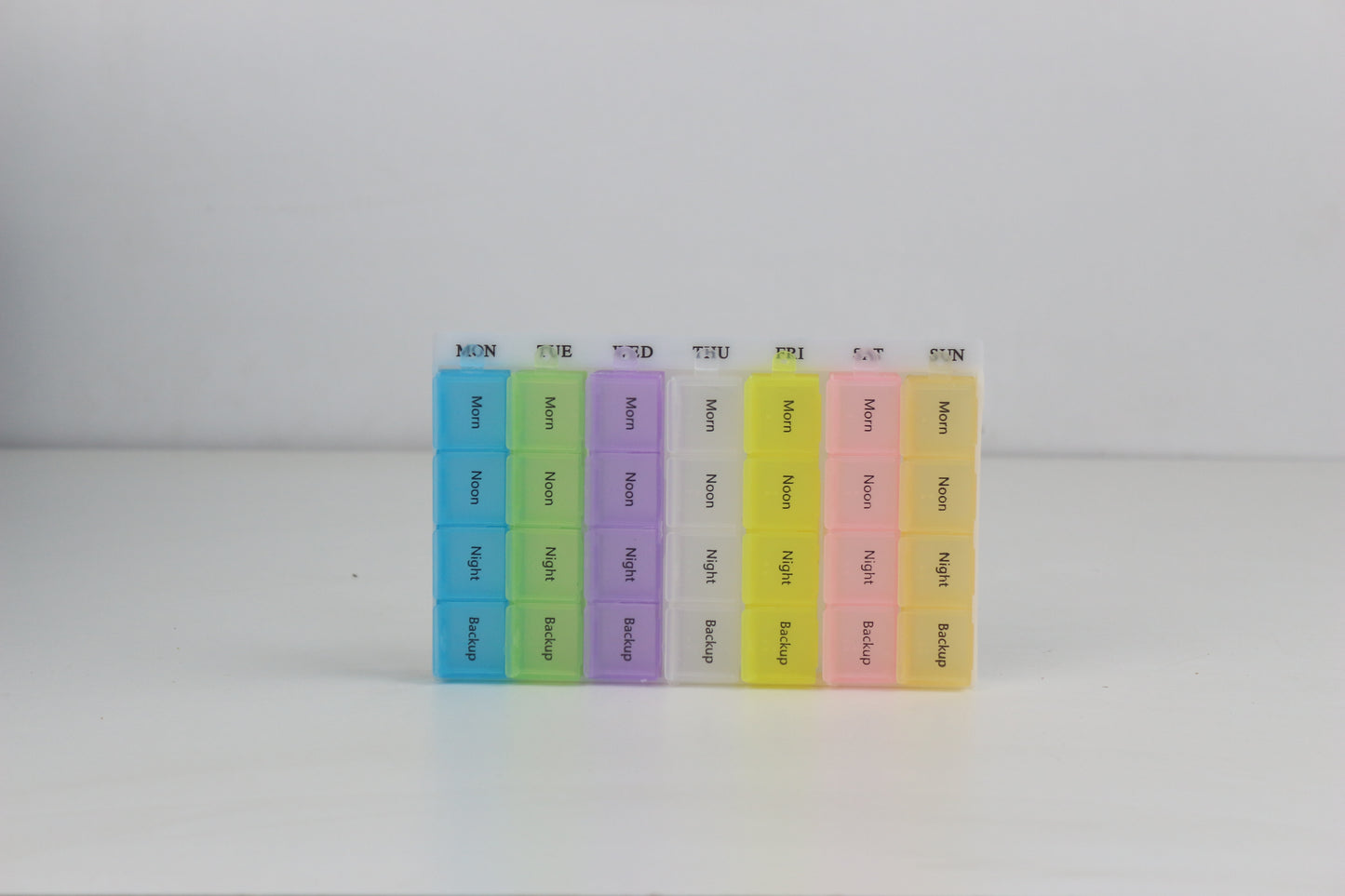 Nutrient Protocol Matrix | 7-Day, 4-Dose Supplement & Vitamin Organizer with Detachable Pods for Advanced AM/PM Nutrient Timing