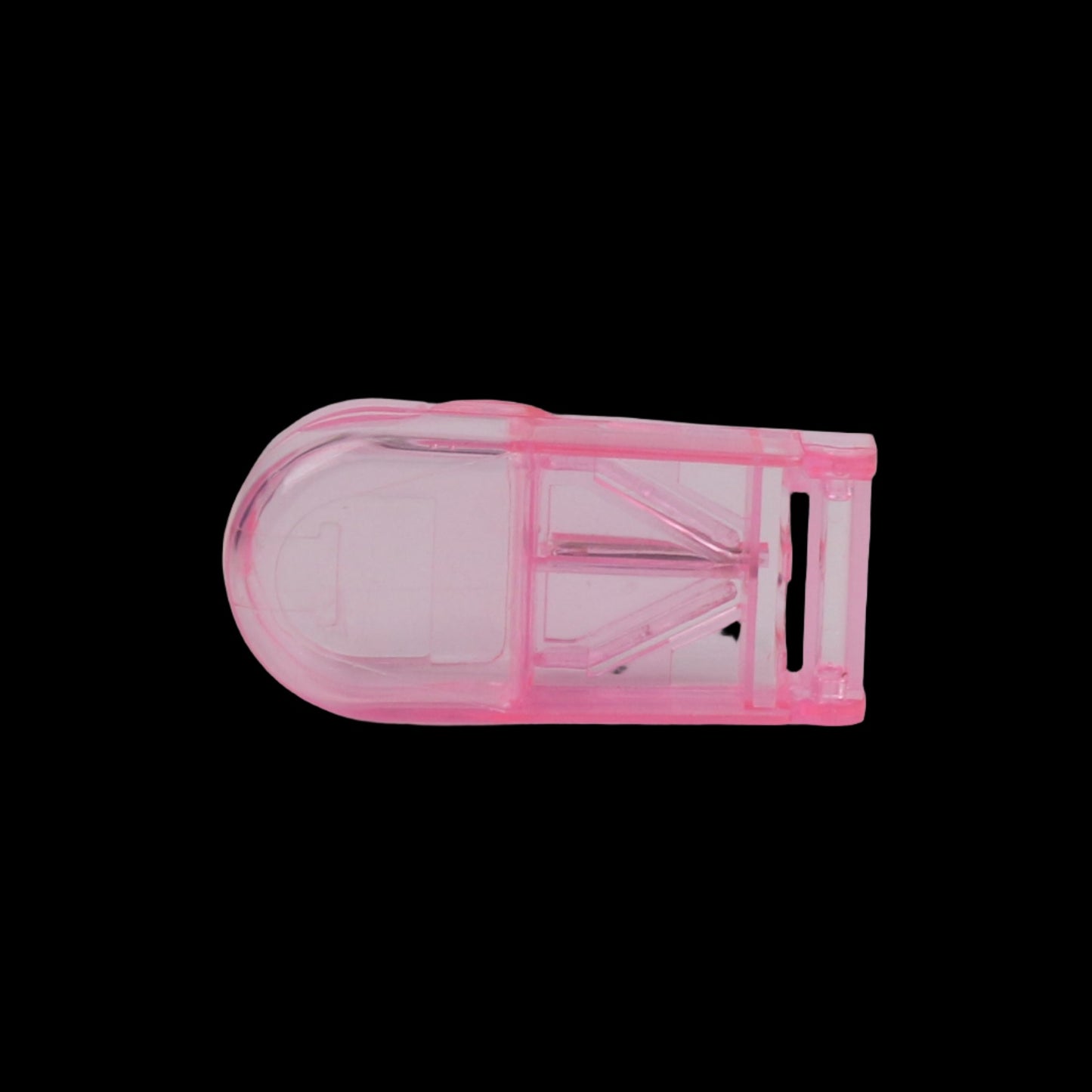 Precision-Dose Pill & Supplement Splitter | Portable Vitamin & Tablet Cutter with Stainless Steel Blade for Accurate Dosing in Your Fitness Routine