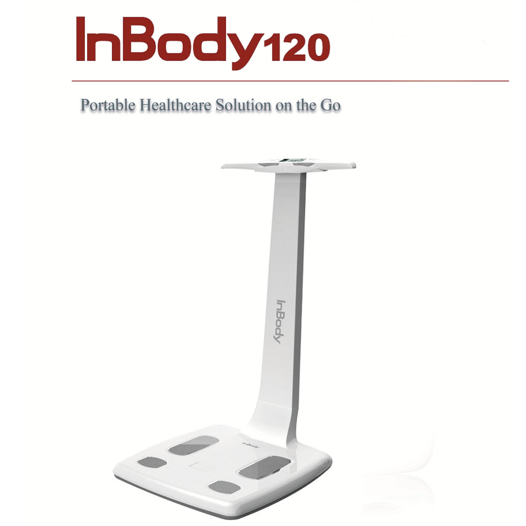 تحليل تكوين الجسم الاحترافي بجهاز InBody 120 من Athlete Home | قياس دقيق لكتلة العضلات ونسبة الدهون ومعدل الأيض | تتبع تقدمك الرياضي بدقة علمية
