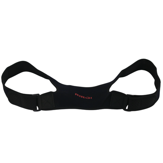 مصحح القوام للرياضيين من Rirgi - حزام لدعم أعلى الظهر لمحاذاة الكتفين، تخفيف الانحناء والتحدب، وبناء قوام قوي وواثق