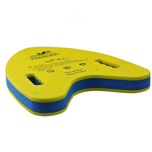 كيك بورد Conquest للتدريب الاحترافي - لوح سباحة بمقابض مريحة لتقوية الأرجل والجذع، مصنوع من فوم EVA عالي المتانة والطفو