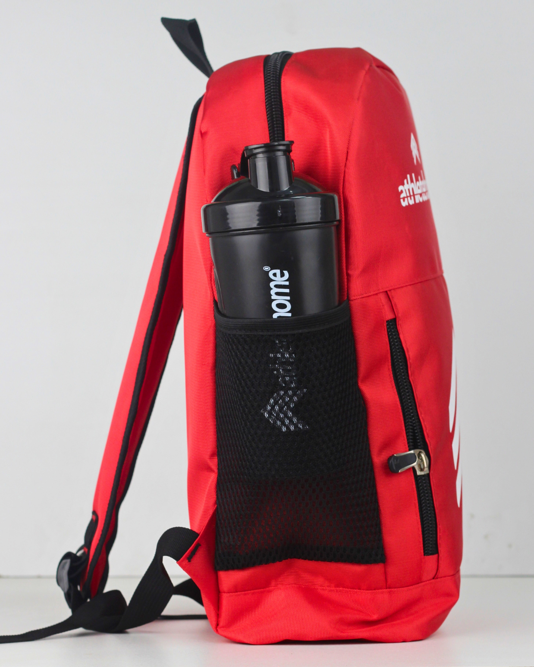 Athlete Home Performance Gym Backpack - Durable Sports & Travel Bag with Padded Straps, Multiple Pockets, and Water Bottle Holder