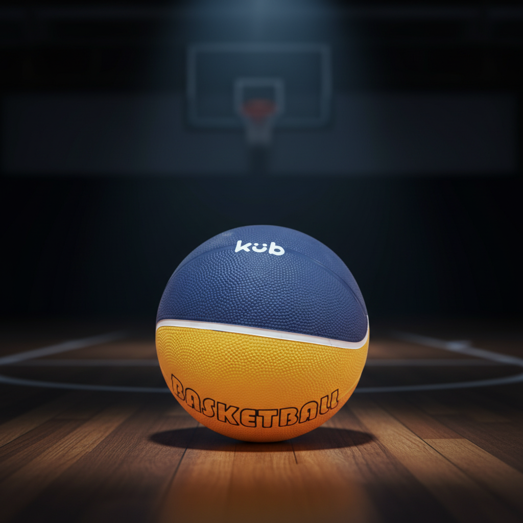 Kub Mini Basketball - Durable All-Surface Training Ball for Agility, Grip Strength & Hand-Eye Coordination Drills | Athlete Home Egypt