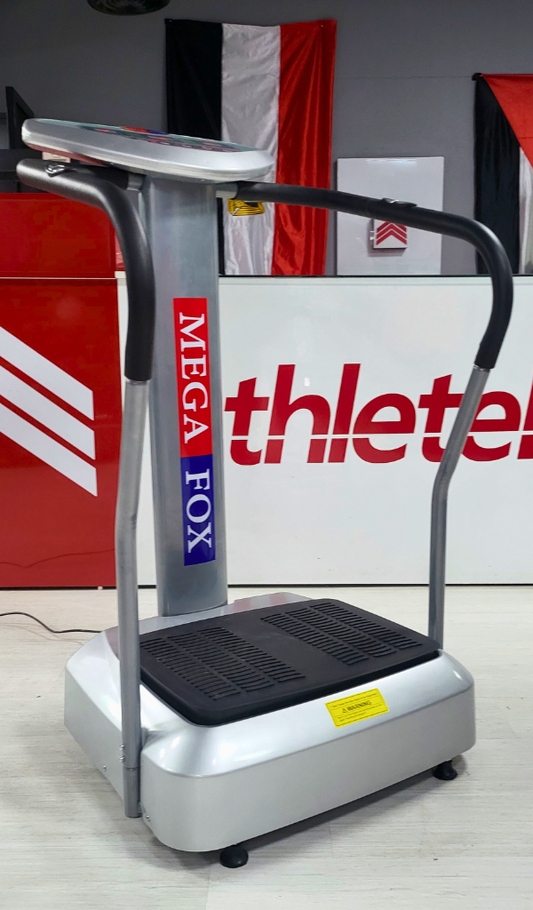 Mega Fox Crazy 100 Kg Max Vibration Platform Machine for Full Body Workout - Home Fitness Vibration Plate for Weight Loss, Muscle Toning, and Increased Circulation - Improve Balance, Flexibility, and Strength in Egypt