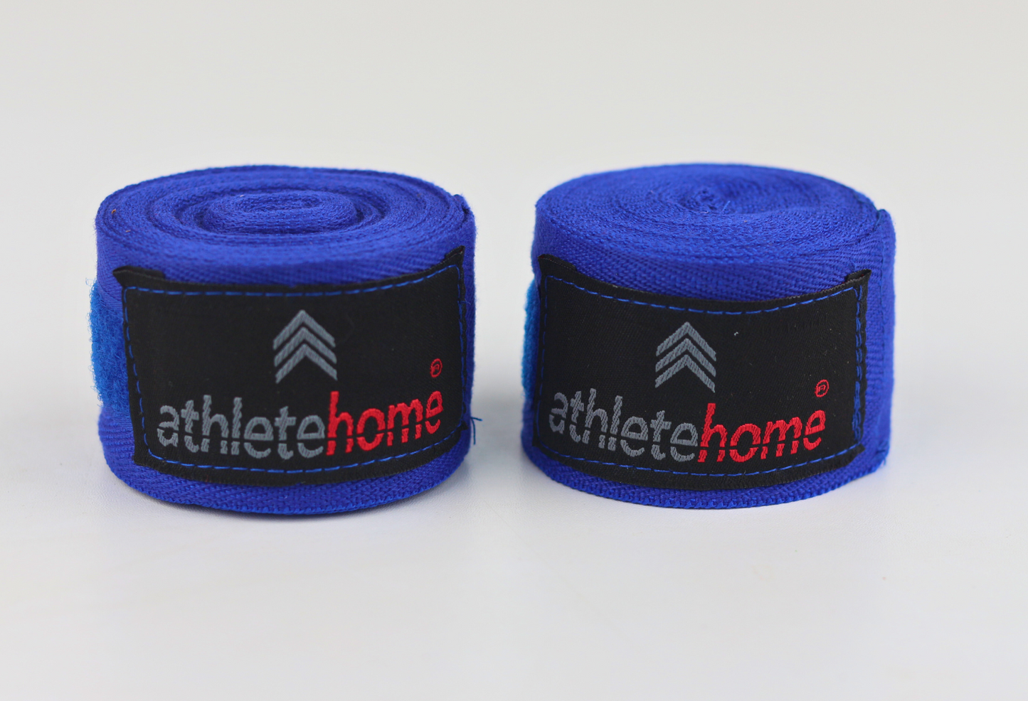 رباط يد احترافي من Athlete Home مقاس 180 بوصة | باندج ملاكمة قطني شبه مرن باللون الأحمر لرياضات الفنون القتالية المختلطة، الملاكمة، والمواي تاي | لدعم الرسغ وحماية مفاصل اليد
