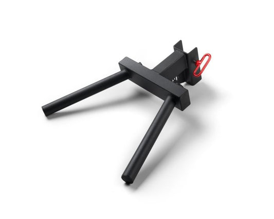 ملحق المتوازي الاحترافي للراك من أثليت هوم | جهاز متوازي فولاذي شديد التحمل لتمارين الصدر والترايسبس والكور