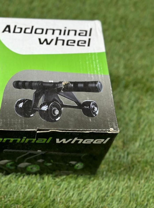 Multi-Wheel Ab Roller for Core Training, Home Gym & CrossFit – Ultra-Stable Abdominal Wheel for Six-Pack Abs, Strength & Balance – Non-Slip Handles & Silent Rollers