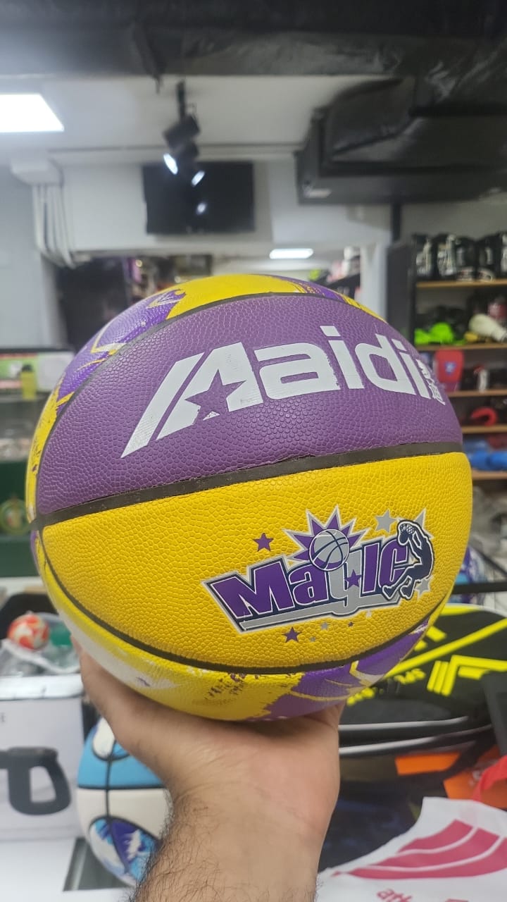 Maidi Magic Grip Basketball – Premium Indoor/Outdoor Training Ball | High-Control Texture, Durable Rubber, Non-Slip Grip for Dribbling, Shooting & Agility | Athlete Home Egypt