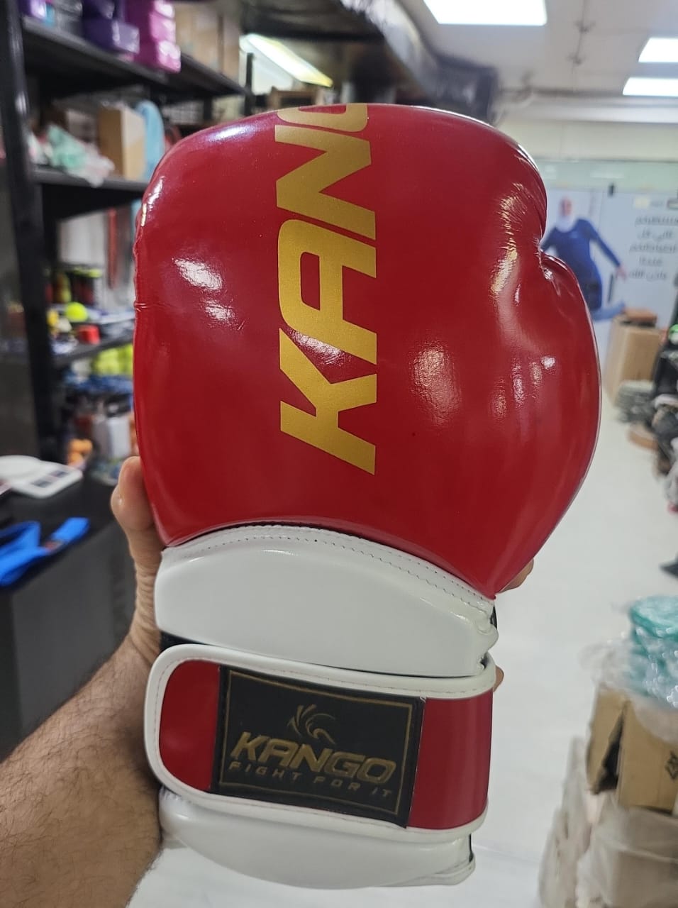 Athlete Home KANGO Boxing Gloves | Premium PU Leather Training Gloves for Boxing, Muay Thai & Fitness Workouts | Shock-Absorbing, Wrist-Support Sparring Gloves for Men & Women in Egypt