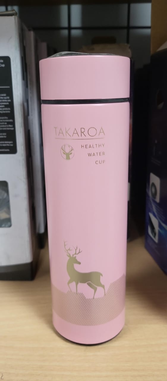 TAKAROA Insulated Stainless Steel Healthy Water Bottle – Leak-Proof Thermal Sports Bottle for Gym, Fitness, Office & Daily Hydration