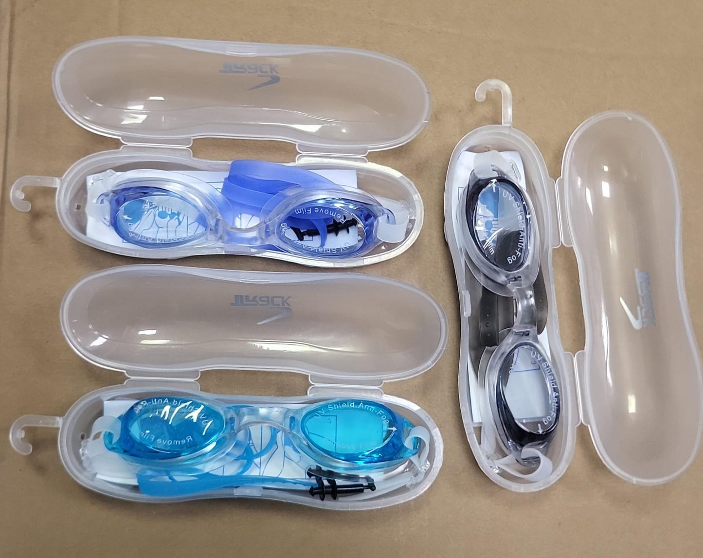 Track Wide-Vision Ergonomic Swim Goggles with High-Definition Anti-Fog Lenses - Anti-Leak Soft Silicone Swim Mask for Competitive Training and High-Intensity Pool Workouts for Men & Women