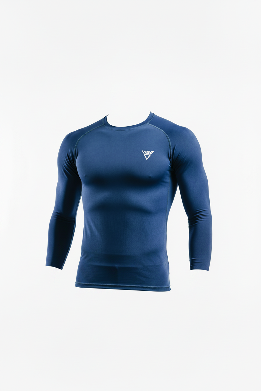 Athlete Home Men's Ultra-Durable Compression Training T-Shirt – Black Short Sleeve Raglan Fitness Top with Moisture-Wicking Muscle Support