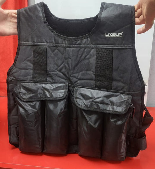 Liveup Sports Pro-Grade 10 Kg Adjustable Weighted Vest for Strength Training & Endurance - Durable Fitness & Bodyweight Workout Vest for Men & Women in Egypt