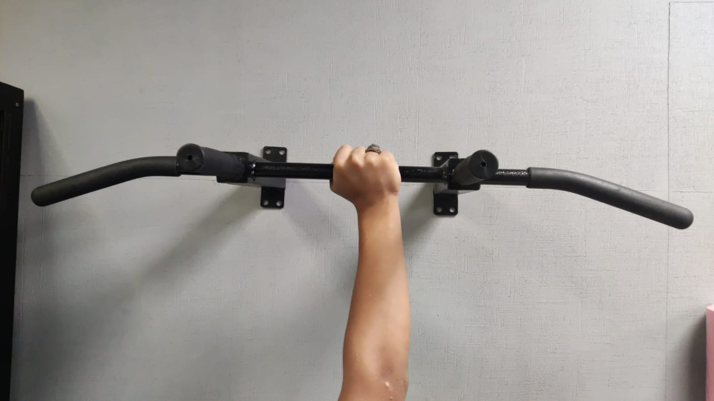 Athlete Home Fortress Wall-Mounted Pull-Up Bar - Heavy-Duty Steel Multi-Grip Chin-Up Station for Home Gym, Upper Body, Back & Arm Strength Training